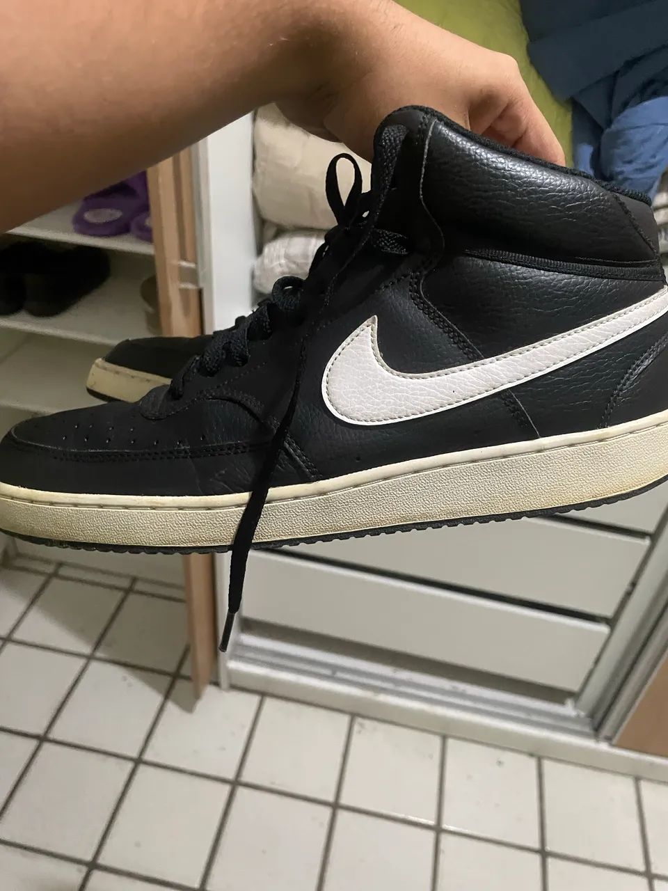 Tênis Nike court vision mid 