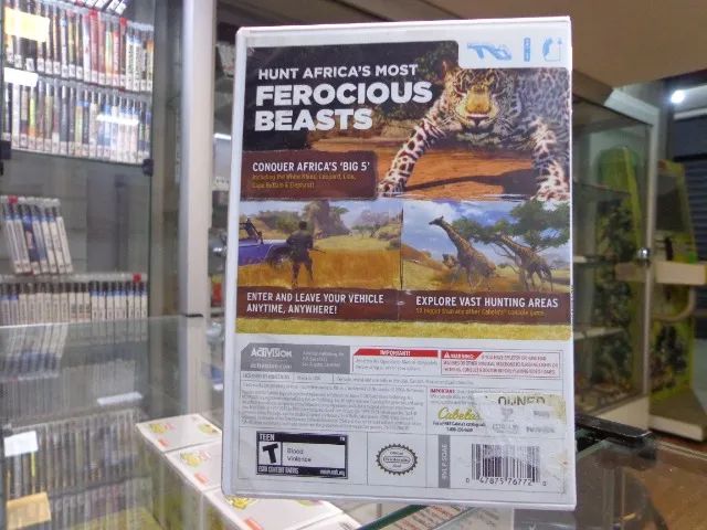Jogo Cabelas African Adventures Wii Conservado - Foto 3