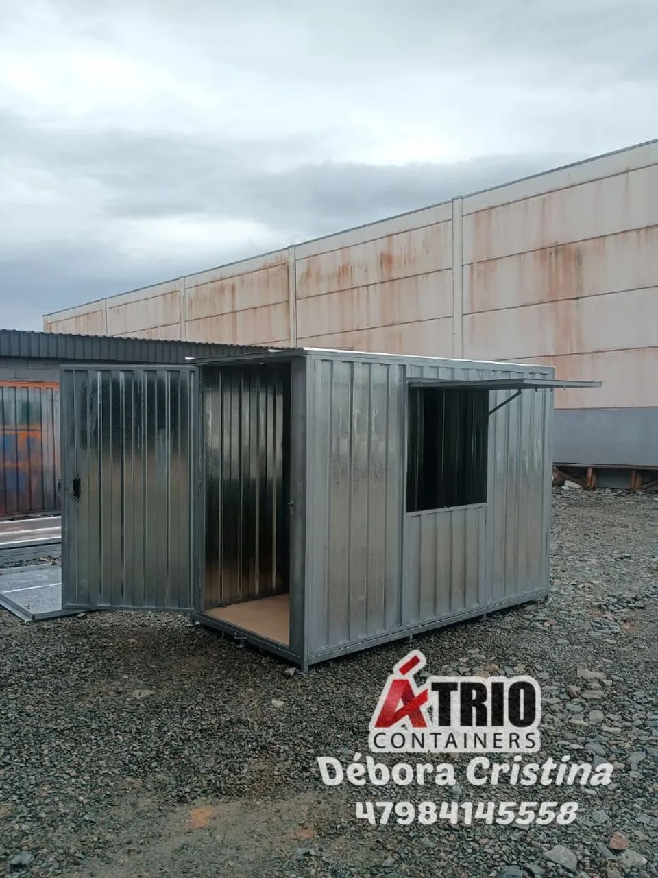Container para armazenamento e construções desmontáveis  - Foto 2