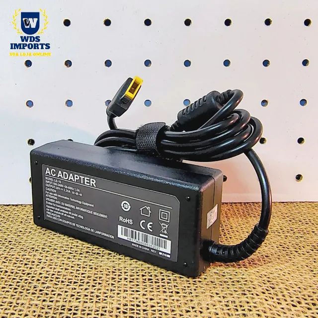 Fonte Carregador Compatível Notebook Lenovo 20V 65W Usb - Foto 2