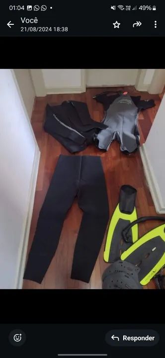 Conjunto de roupa de mergulho para crianças - Foto 2