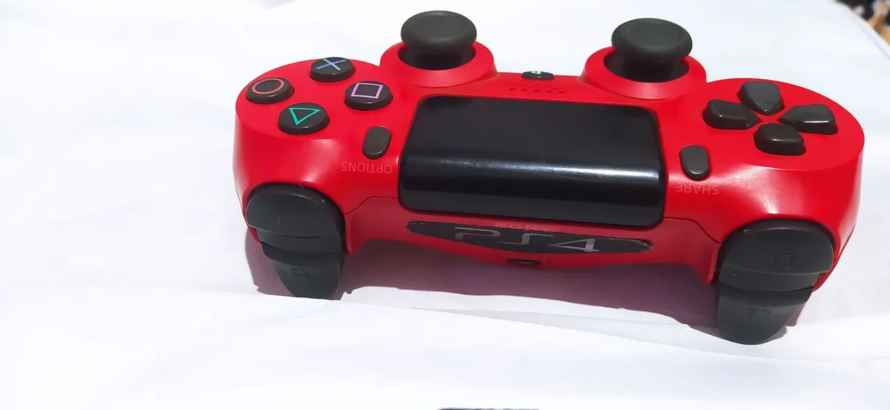 Controle Playstation 4 (PS4) Vermelho Original
