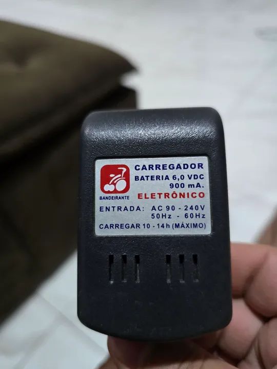 Carregador de moto elétrica 