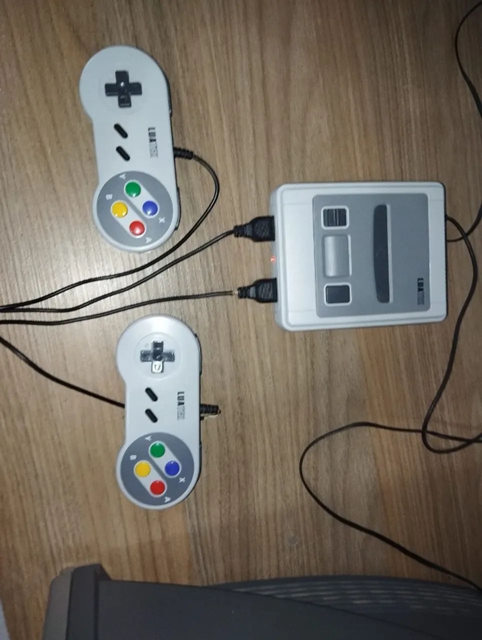 Vídeo game e televisão.