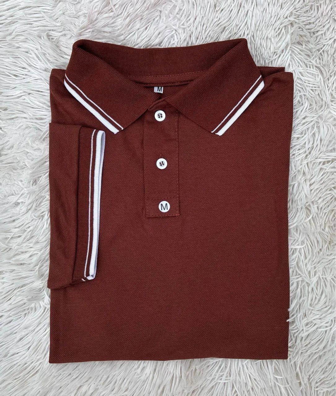 Camisas Polo Detalhe Gola e Punho 