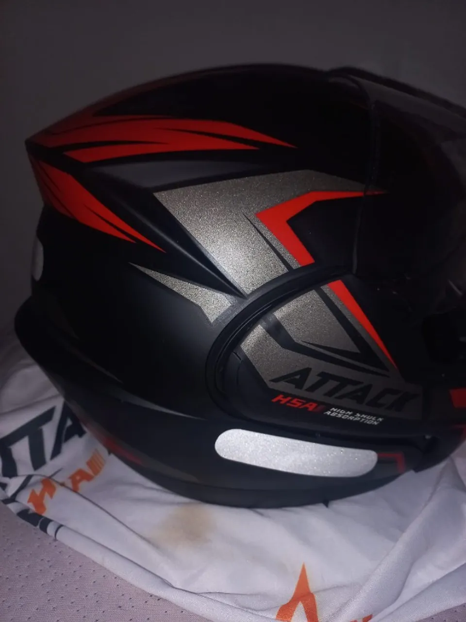 Capacete Escamoteável Pro Tork Attack Hsa Articulado Modular