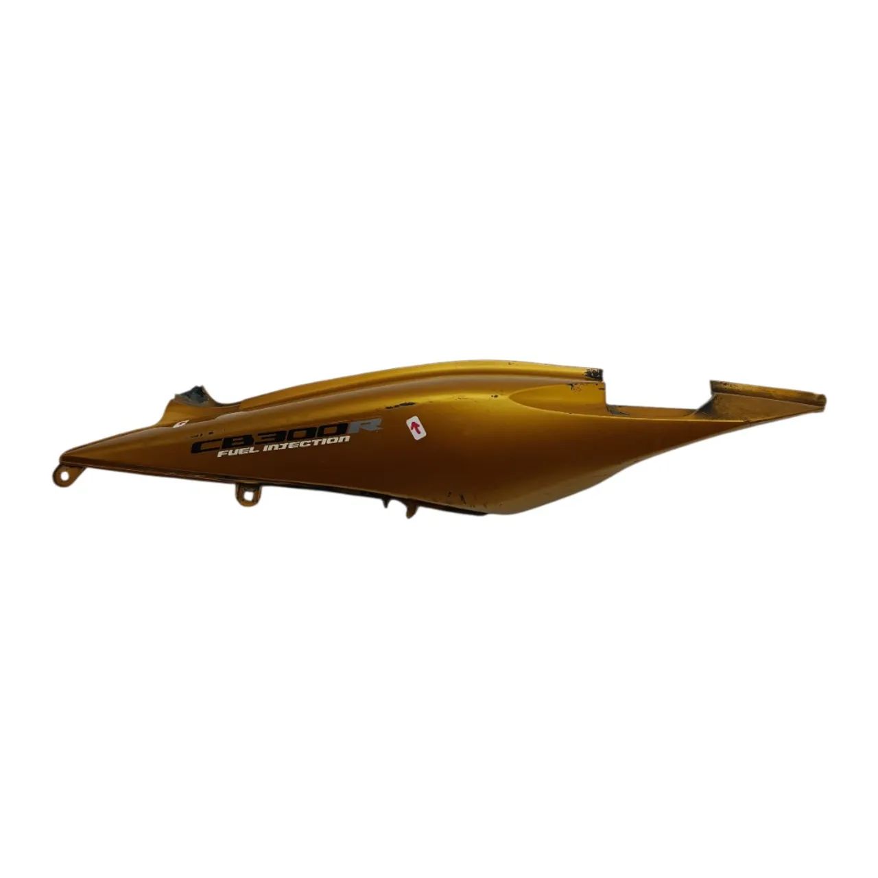 Par Carenagem Lat. Cb300f 2013 Honda Original Dourado - Foto 5