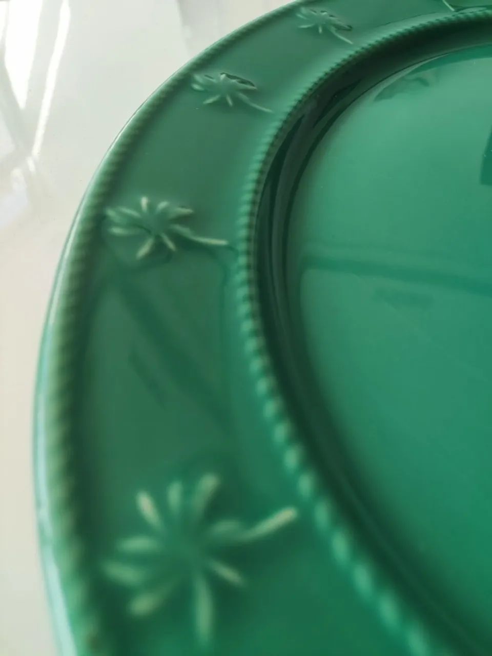 conjunto de duas travessas Palm Beach. estilo Porto Brasil / cerâmica feldspática  - Foto 6