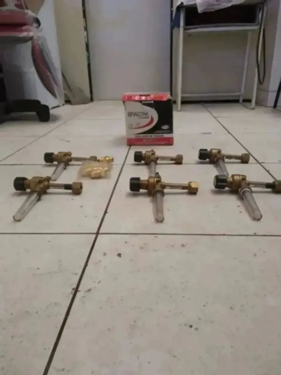 Reguladores De Pressão Argônio e CO2 Harris Brastak Novos (Aceito Cartões, Pix e Dinheiro) - Foto 3