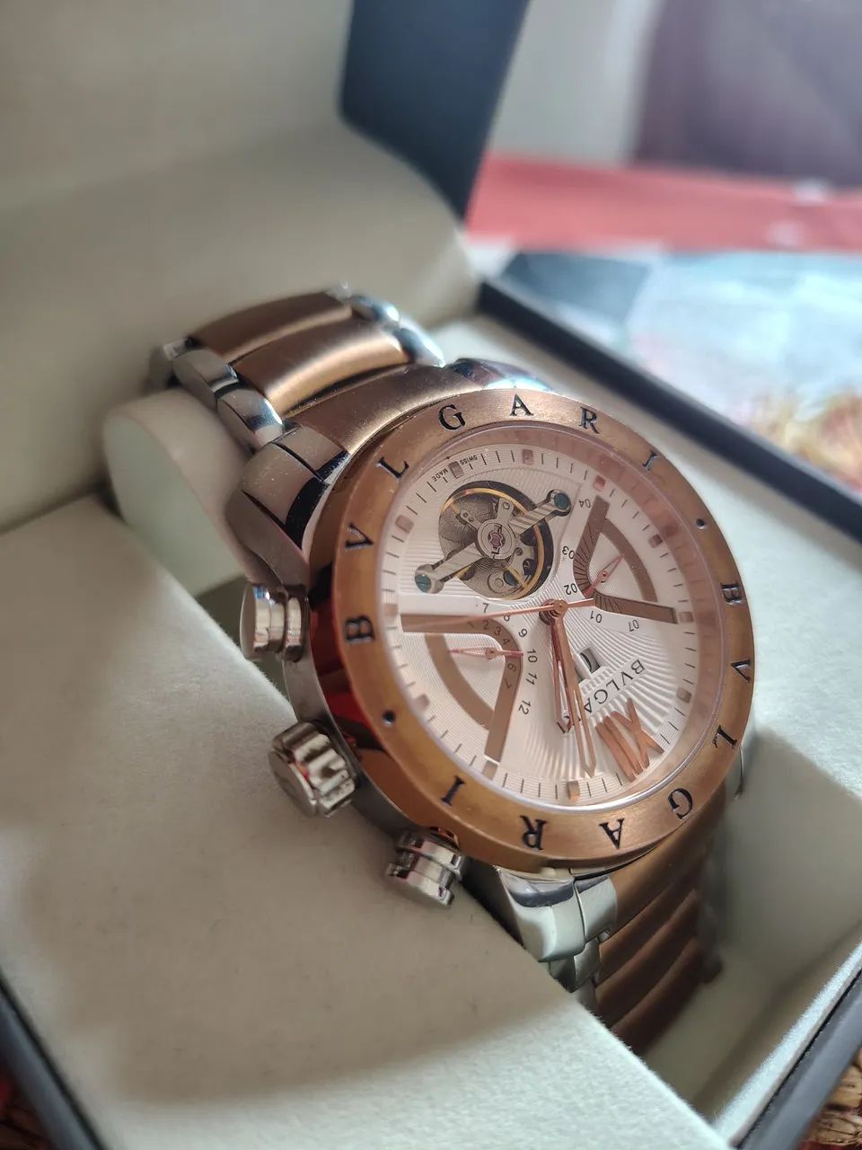 Relógio Bvlgari Masculino automático  - Foto 2