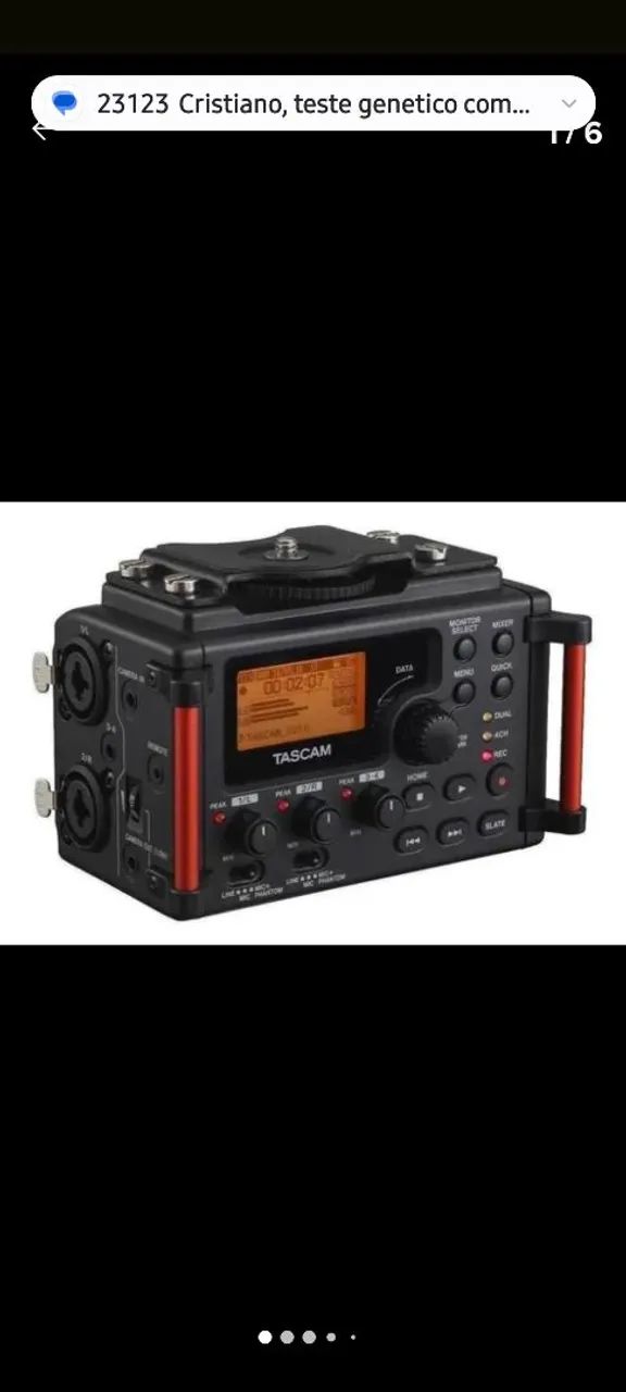 Tascam gravador  - Foto 3