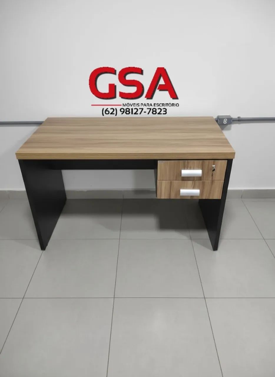 Mesa reta para escritório ( Entrega e montagem grátis! )