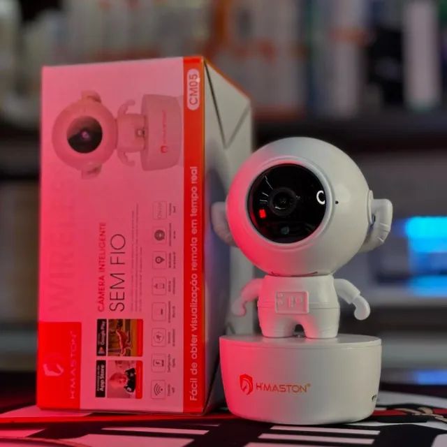 Câmera Inteligente Sem Fio Baba Eletronica Vigilancia Cm-05 HMASTON