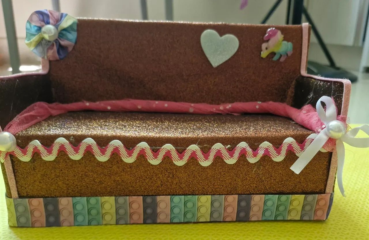Sofá de Brinquedo para Bonecas - Foto 2