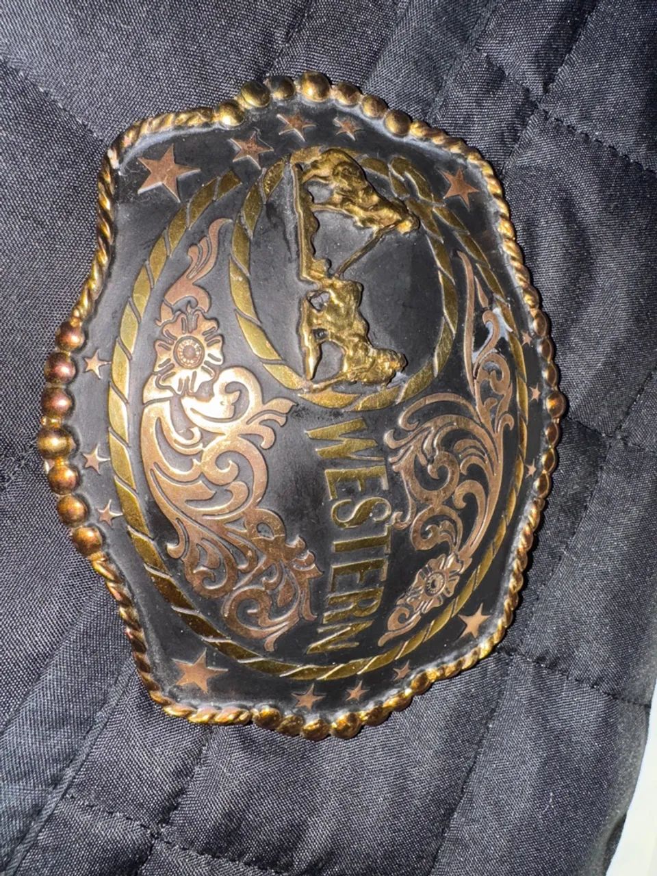Fivela de Cinto Western Vintage