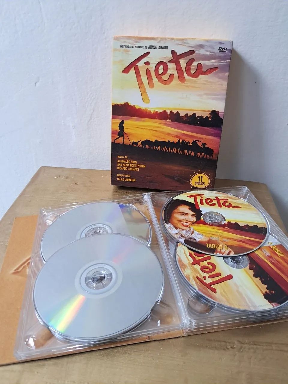 DVD Novela - Tieta Rede Globo 