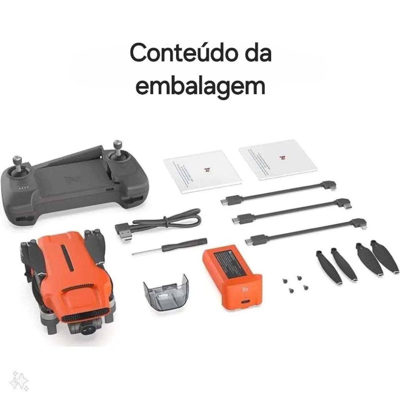Drone FIMI X8 Mini V2 + cartão SD 64GB (Novo) - Foto 4