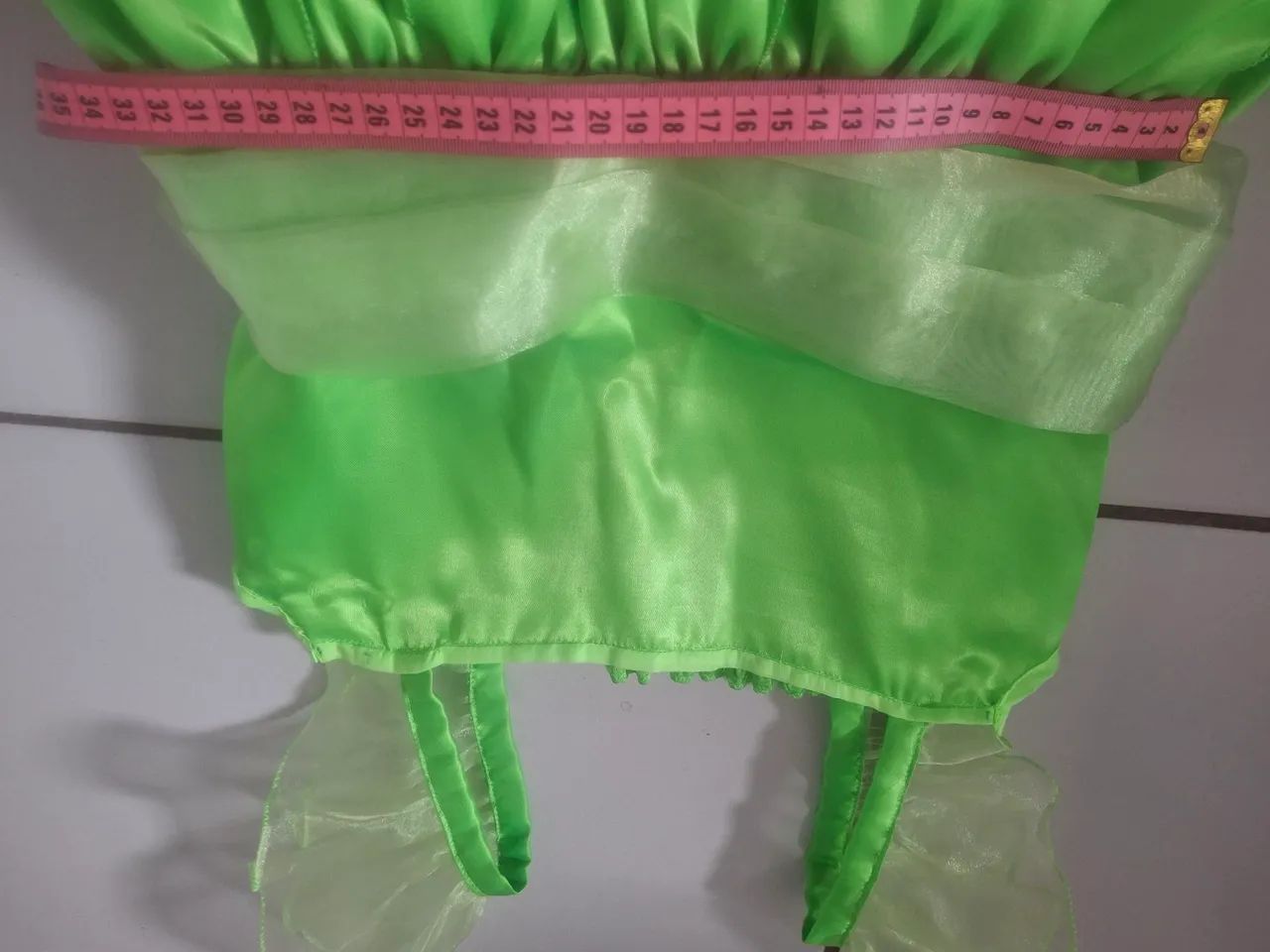 Vestido Infantil Verde - Perfeito para Festas! - Foto 3