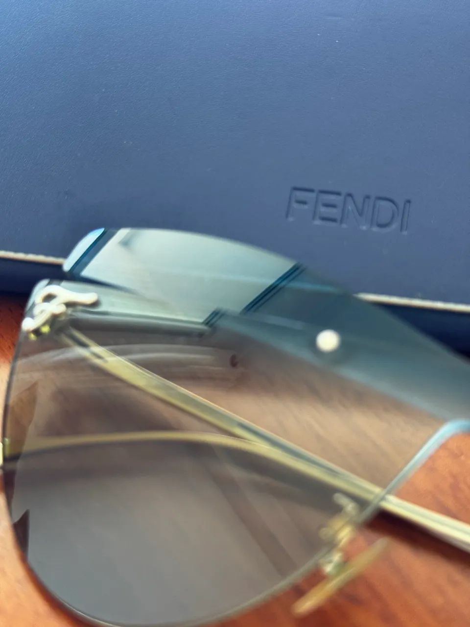 Óculos Fendi FF0400/S Azul - Foto 2