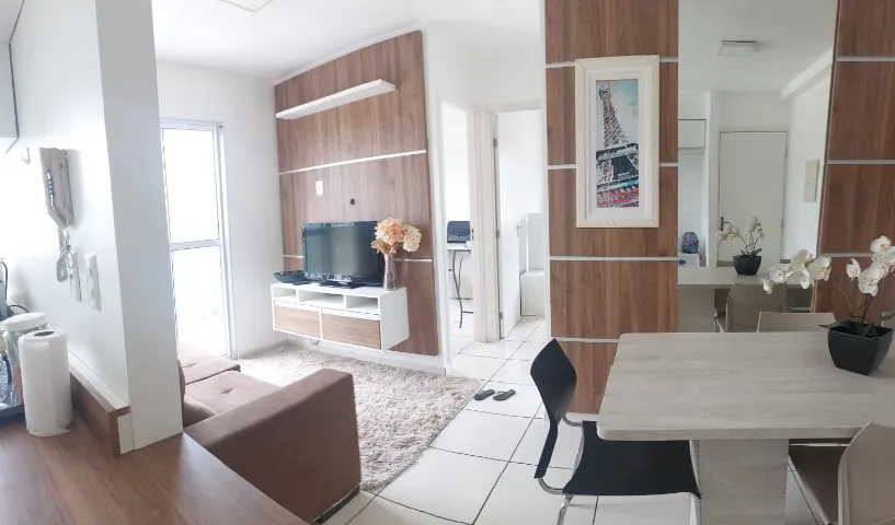 Apartamento Aconchegante com Escritório, Piscina e Área de Lazer
