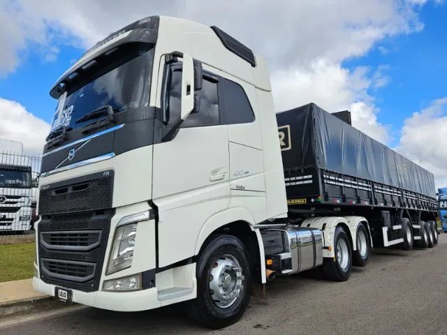 FH 460 6x2 Globetrotter Ano 21 Euro 5 REPASSE + 4 Eixo Guerra 13.5m comp naval sem pneus - Foto 3