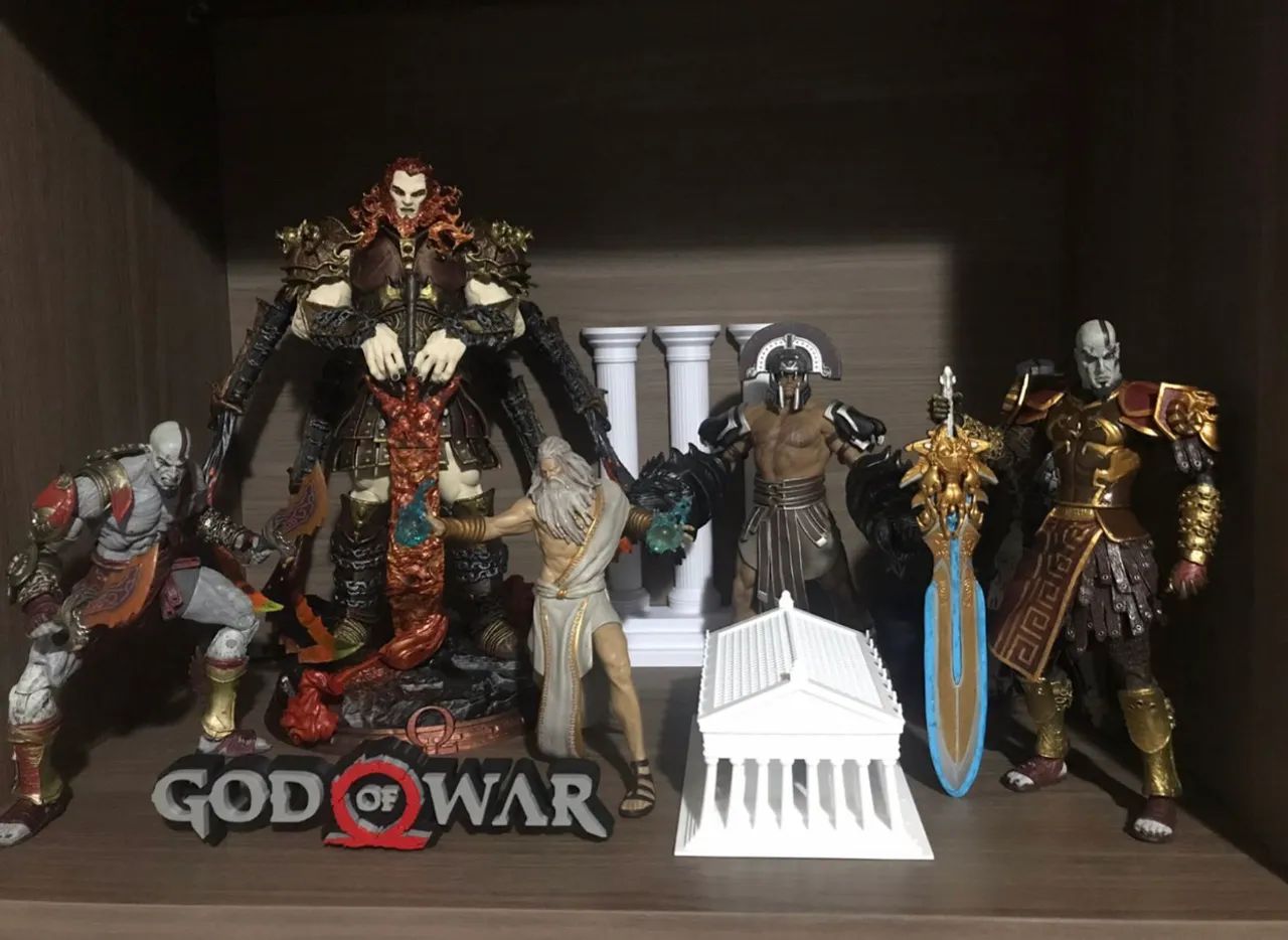 God of war kratos Boneco Ares - Foto 5