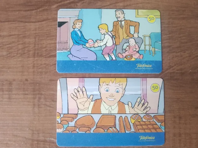 Cartão Telefônica Edição A História do Chocolate Incrível!!!