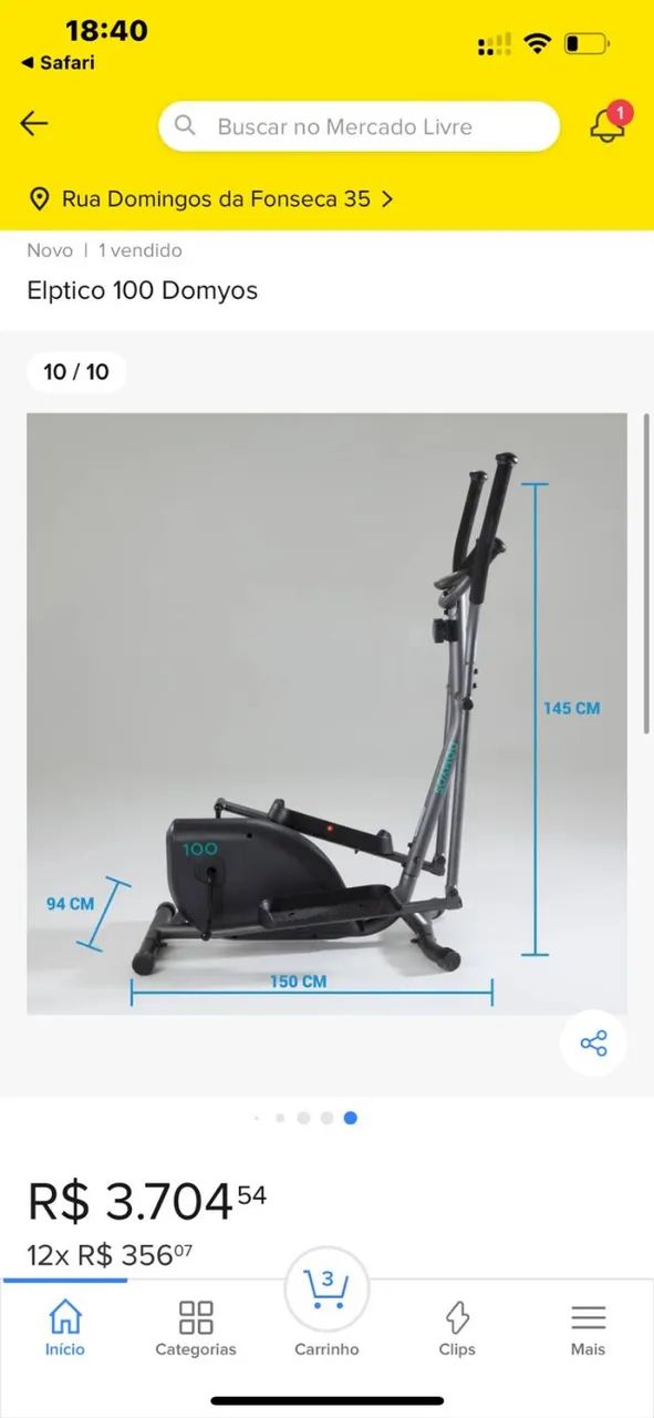 Elíptico Transport PodiumFit L100  - Foto 5
