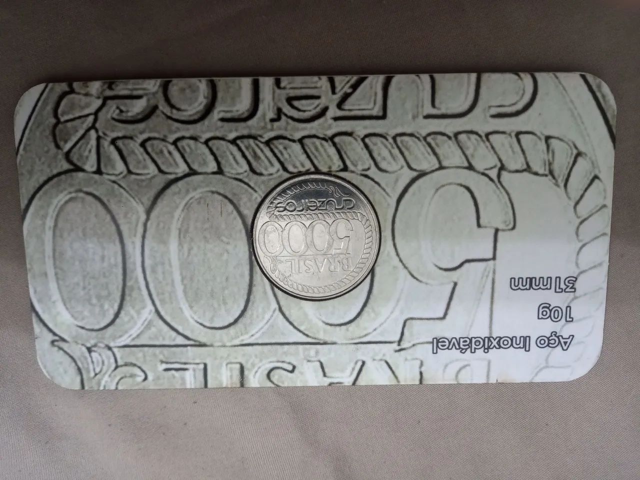 Moedas e blister 64842118210691123