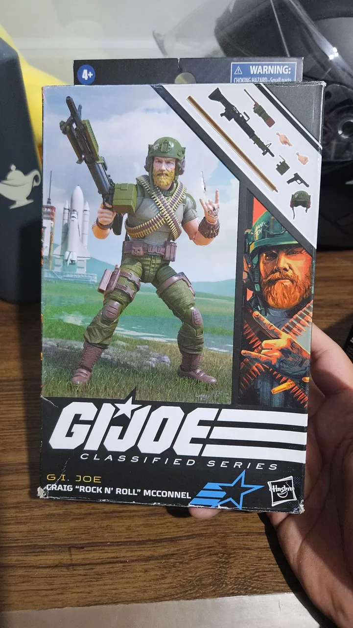 Gi joe classified rock in roll 1°edição.