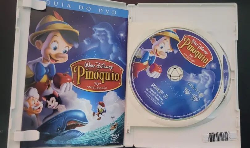 DVD Duplo Pinóquio - Edição Platinum - Foto 2