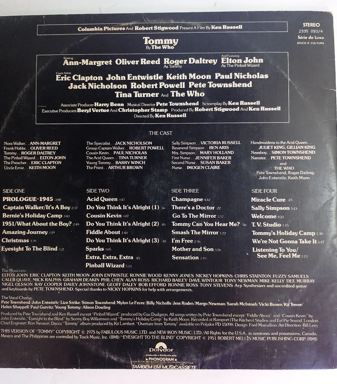The Who Tommy LP vinil  - Foto 2