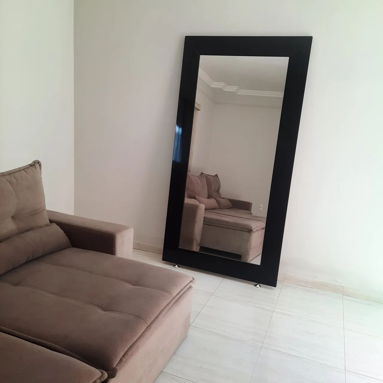 Espelho moldurado madeira - Foto 3