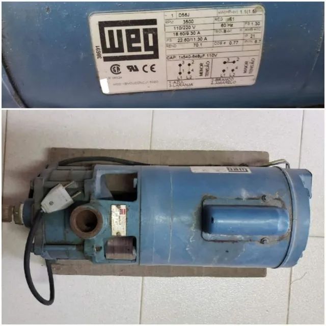 Bomba externa Weg 110/220 semi nova 