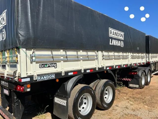 Bitrem graneleiro randon/21/22 com pneus  - Foto 4