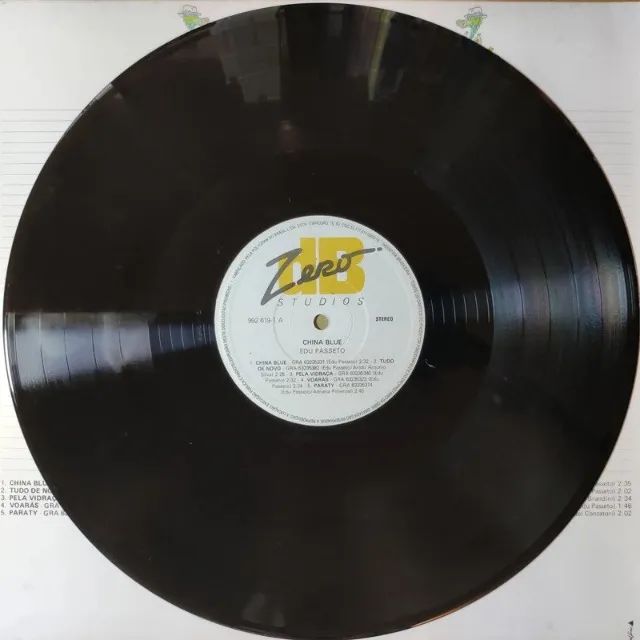 Disco de vinil LP Edu Passeto - China Blue - Foto 2