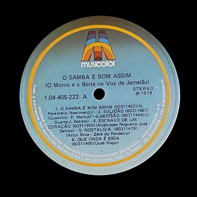Disco de Vinil Jamelão LP - O Samba É Bom Assim - Foto 3