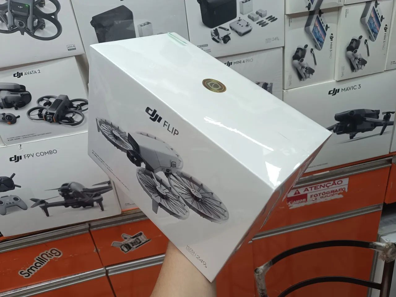 DJI Flip BR Anatel- Novo - Ultra Leve - Foto 5