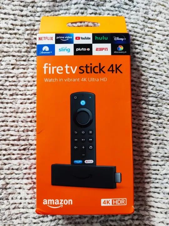 Aparelho transforma tv comum em Smart Amazon Fire 4k "Somos Loja"