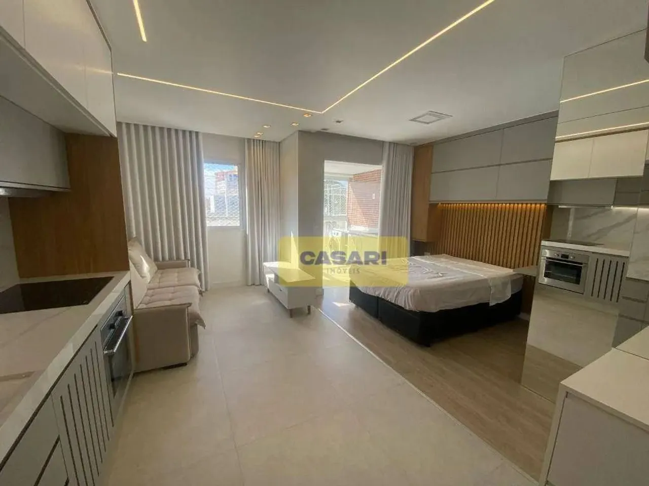 Apartamento com 1 dormitório à venda, 36 m² - Rudge Ramos - São Bernardo do Campo/SP
