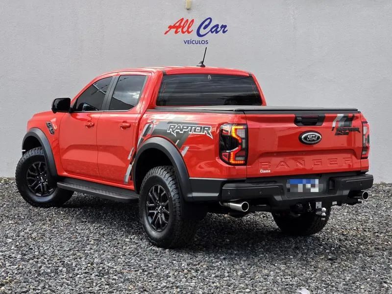 FORD RANGER 3.0 RAPTOR 4X4 V6 TURBO GASOLINA 4P AUTOMÁTICO 2024 - Foto 4
