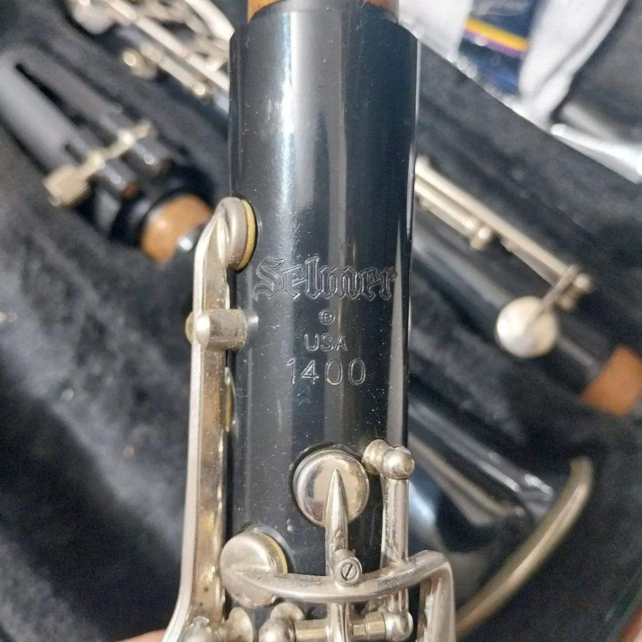 Clarinete Selmer U.S.A CL1400 (Excelente) - Foto 4