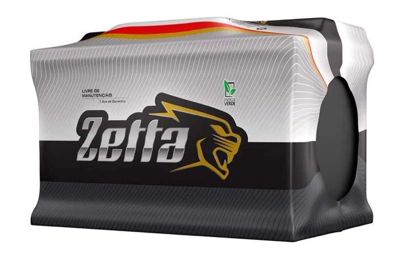 Bateria Zetta 60Ah 18 meses de garantia