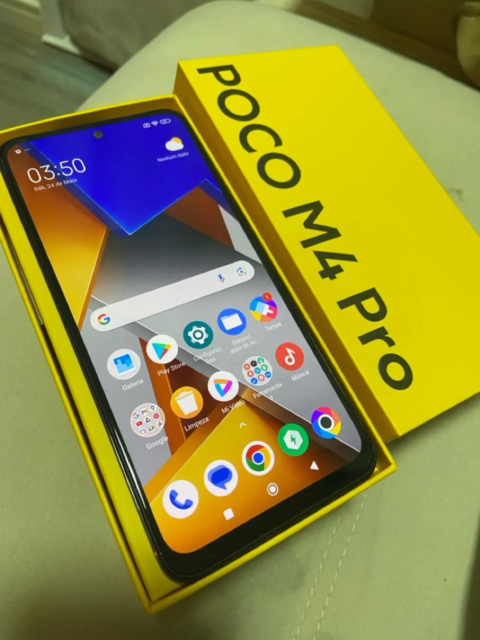 Poco M4 Pro 256gb Completo Novíssimo