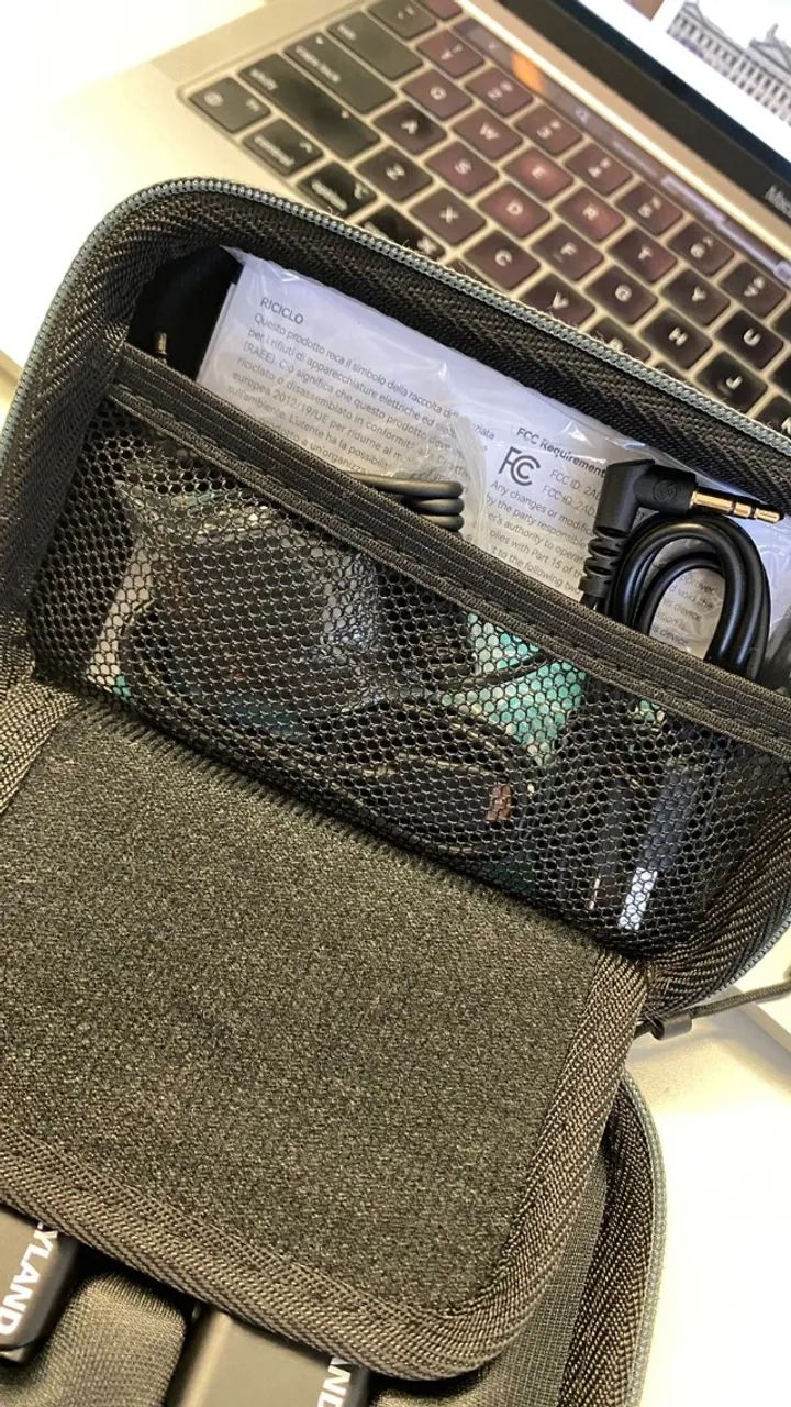 Microfone de Lapela Lark M1 Sem Fio p/Uma Pessoa Redução de Ruído - Foto 4