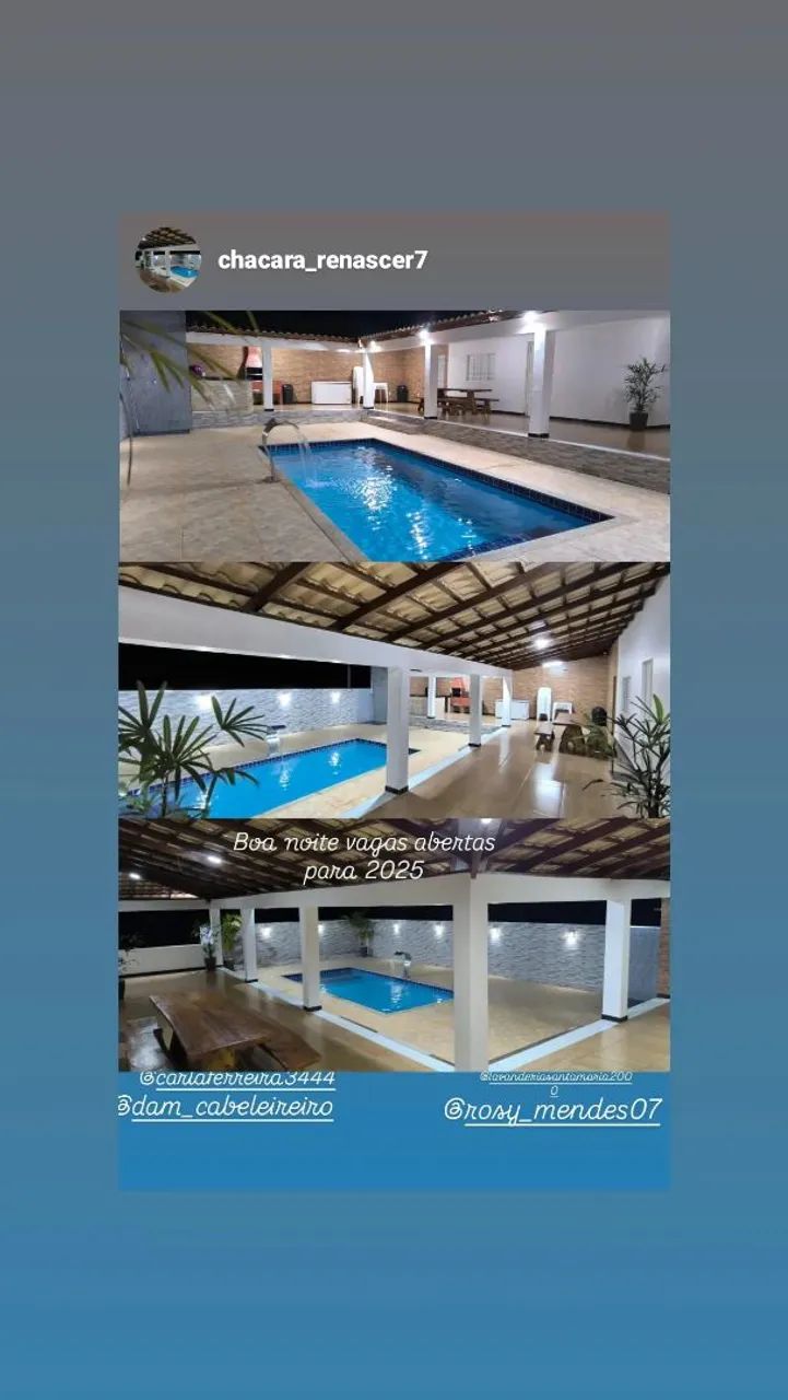 Chácara renascer casa de temporada s - Foto 8