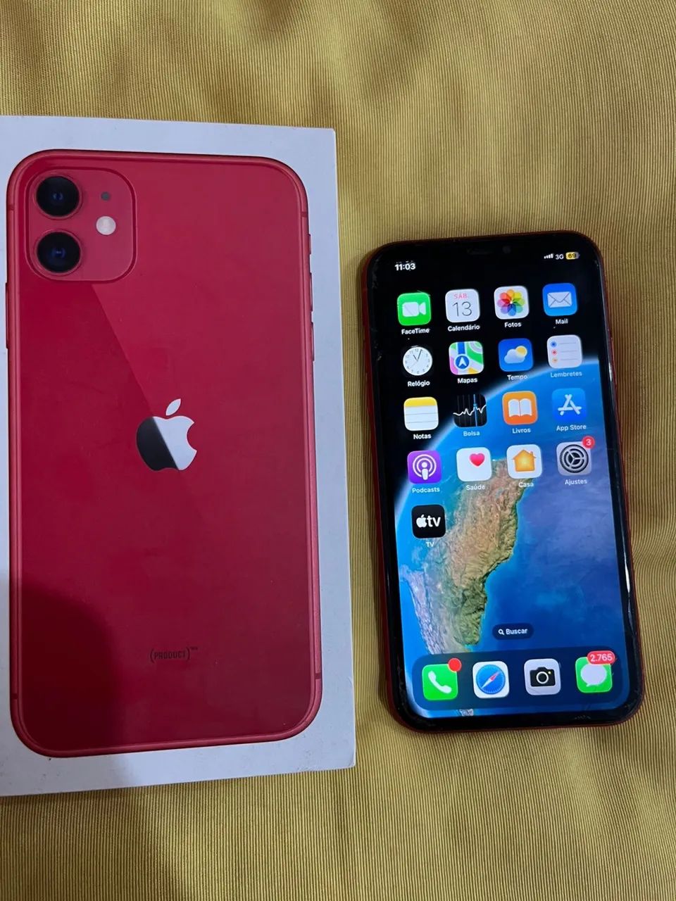 iPhone 11 red 64gb - Celulares e Smartphones - Vila Leopoldina
