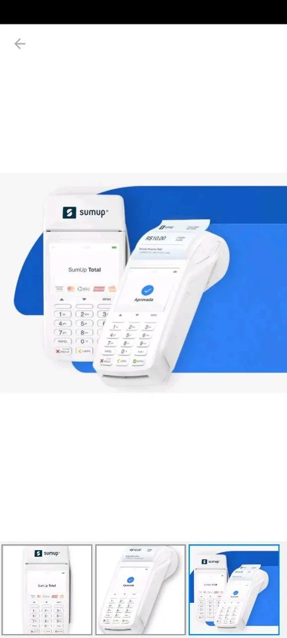 Máquina de Cartão SumUp Total - Foto 3