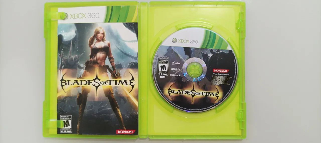 Blades Xbox 360 Blades Of Time Jogo Xbox 360 Original Raro Jogos