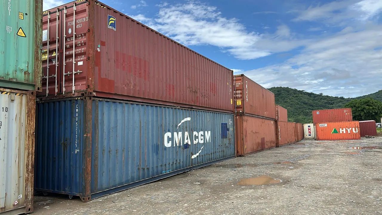 Containers Marítimo HC 40 pés 12 metros para venda  - Foto 3